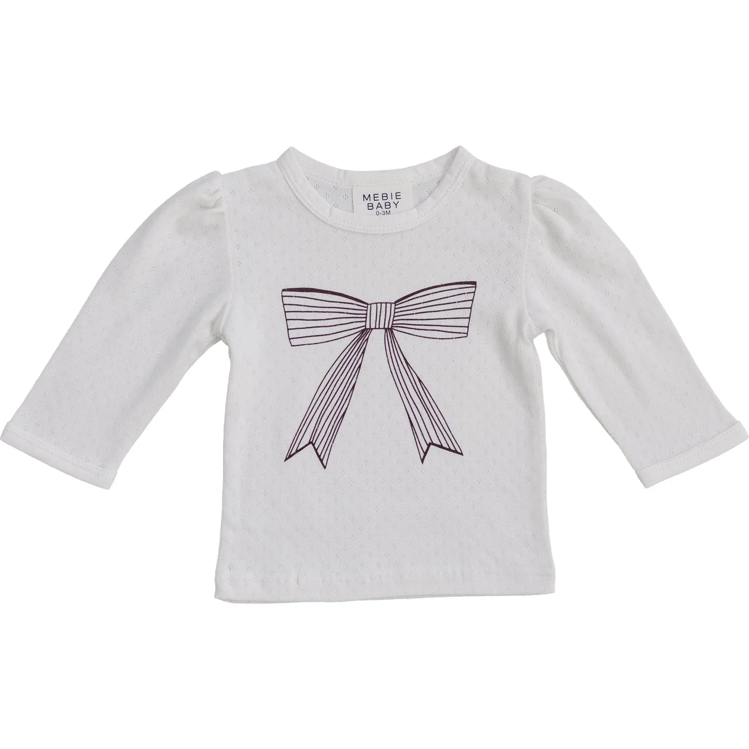 How to Style a Bow Pointelle Long Sleeve Tee for Baby