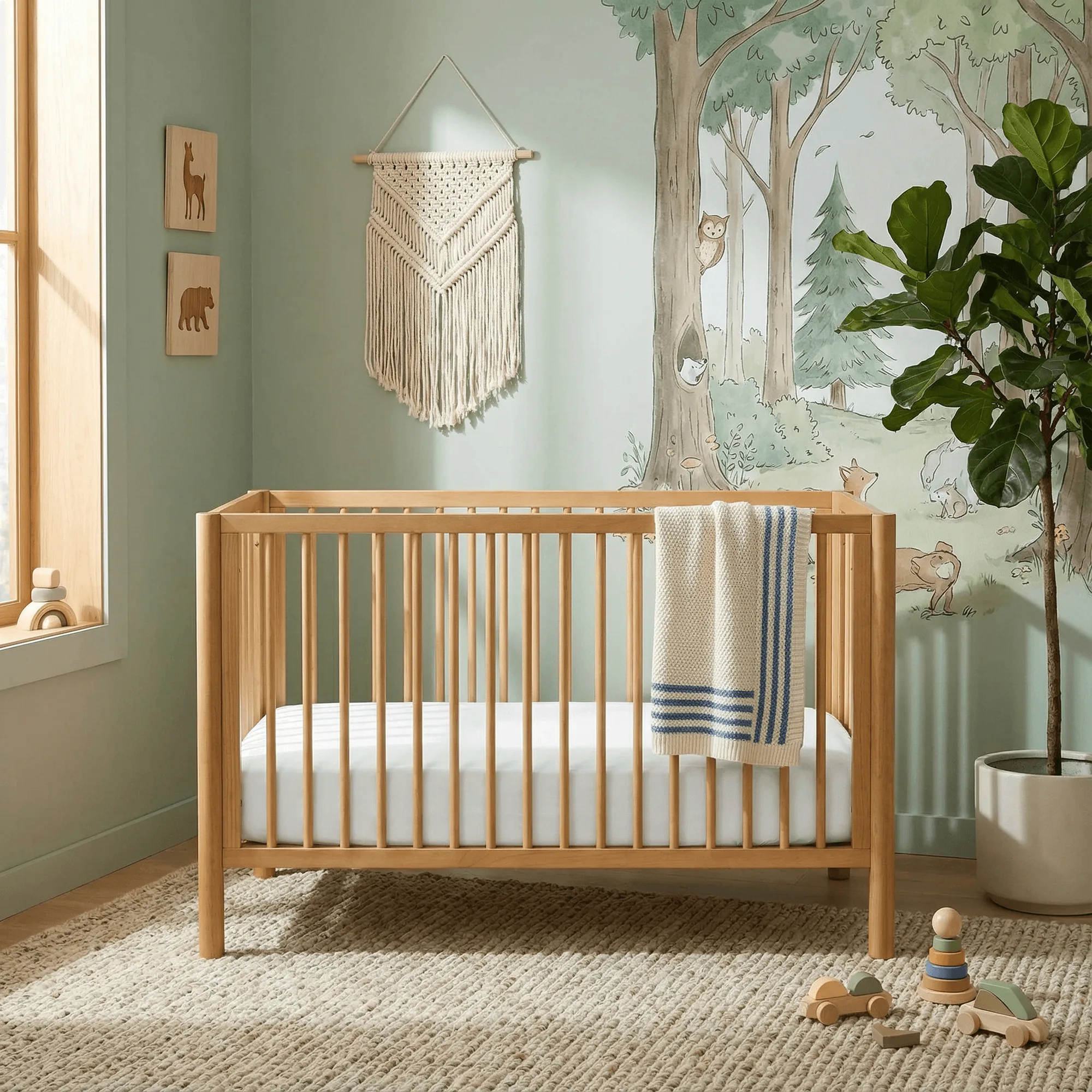 Drap-housse de lit de bébé et de lit enfant CleanBamboo® Signature Sateen