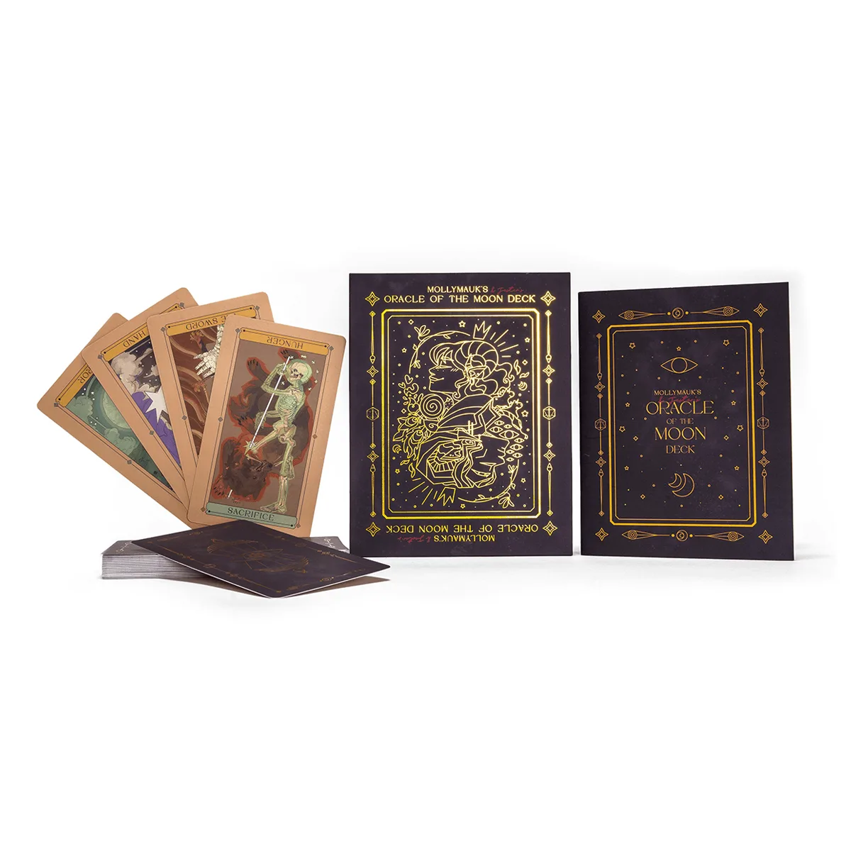 Mollymauk Tealeaf (and Jester Lavorre) Oracle of the Moon Tarot Deck