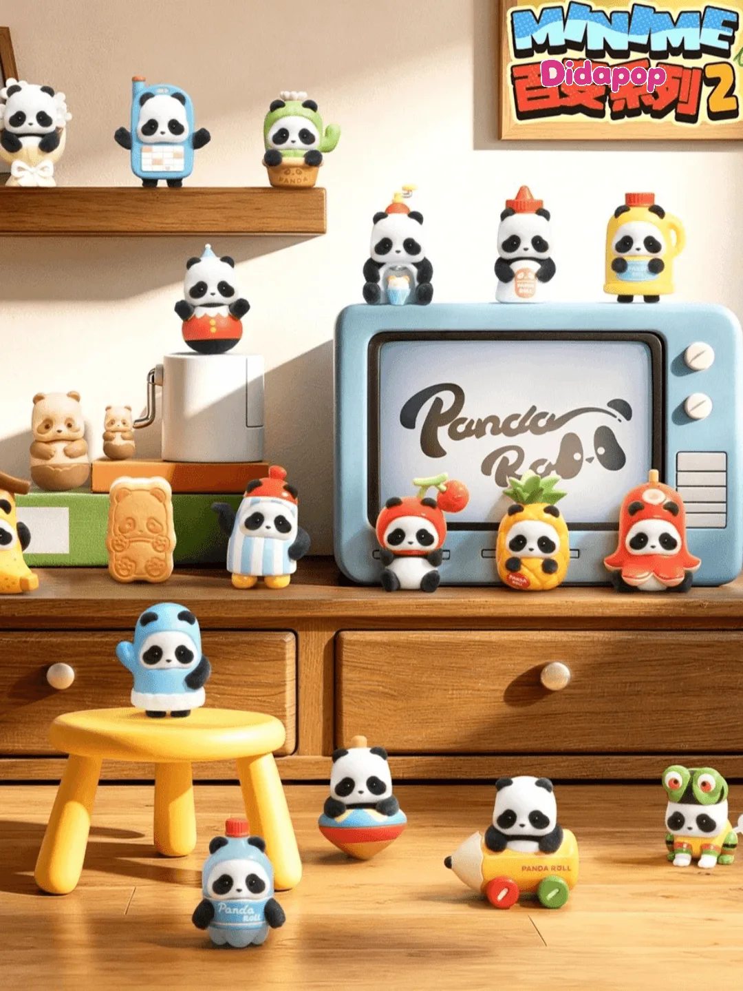 PANDAROLL Minime Mix & Match Crew V2 Series Blind Bag