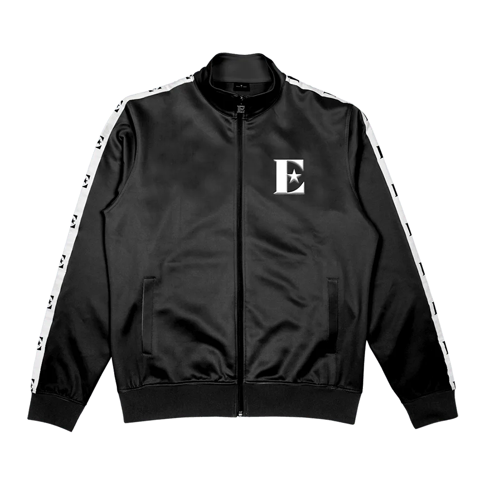 Black Zip Track Jacket