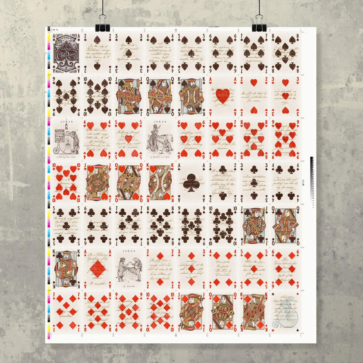 Le Voyage du Chat Rouge Uncut Sheet