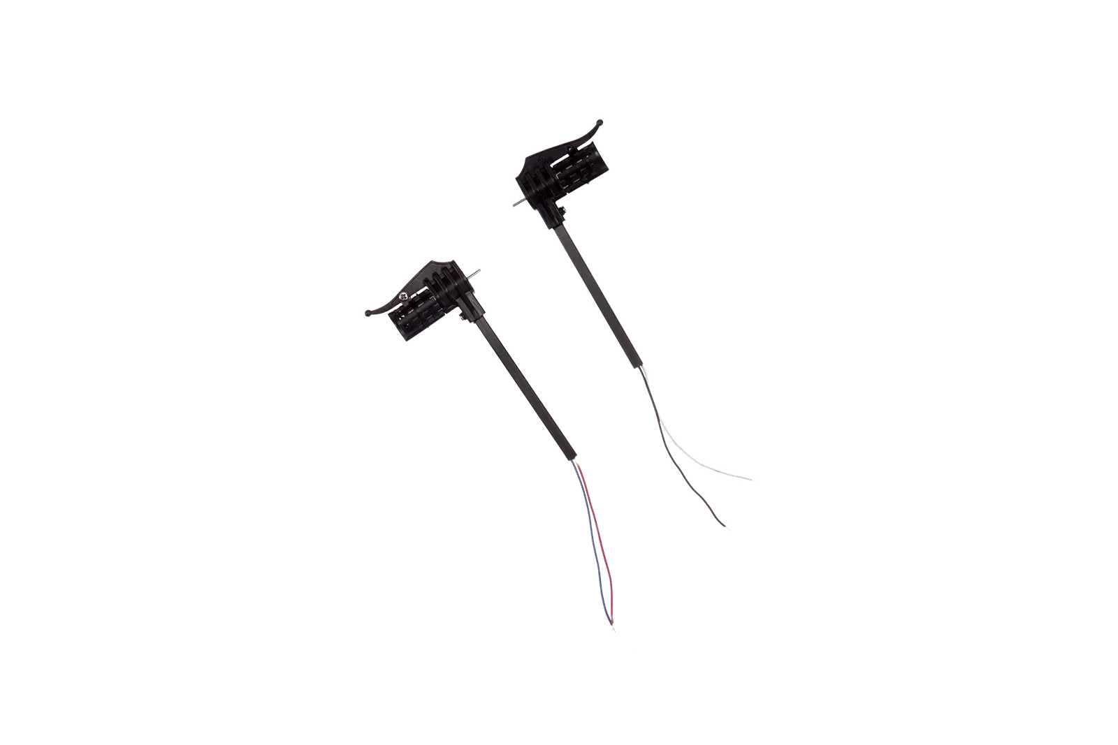 2 arms with motor and connecting cables (L/R) for the CRC X1 quadcopter (503001)