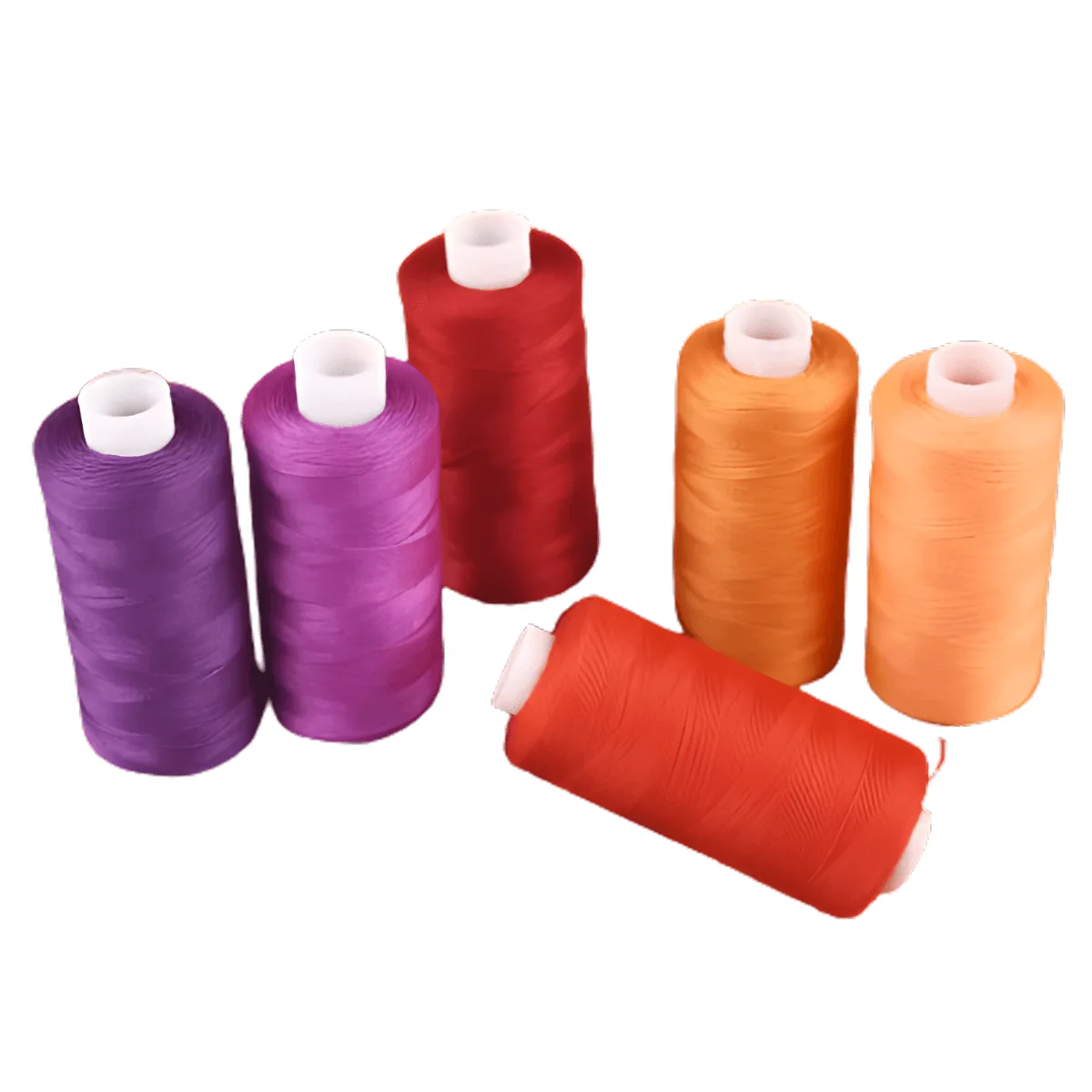 30wt 400yd تدرج أحمر - خيط بوليستر 100% عبوة 6