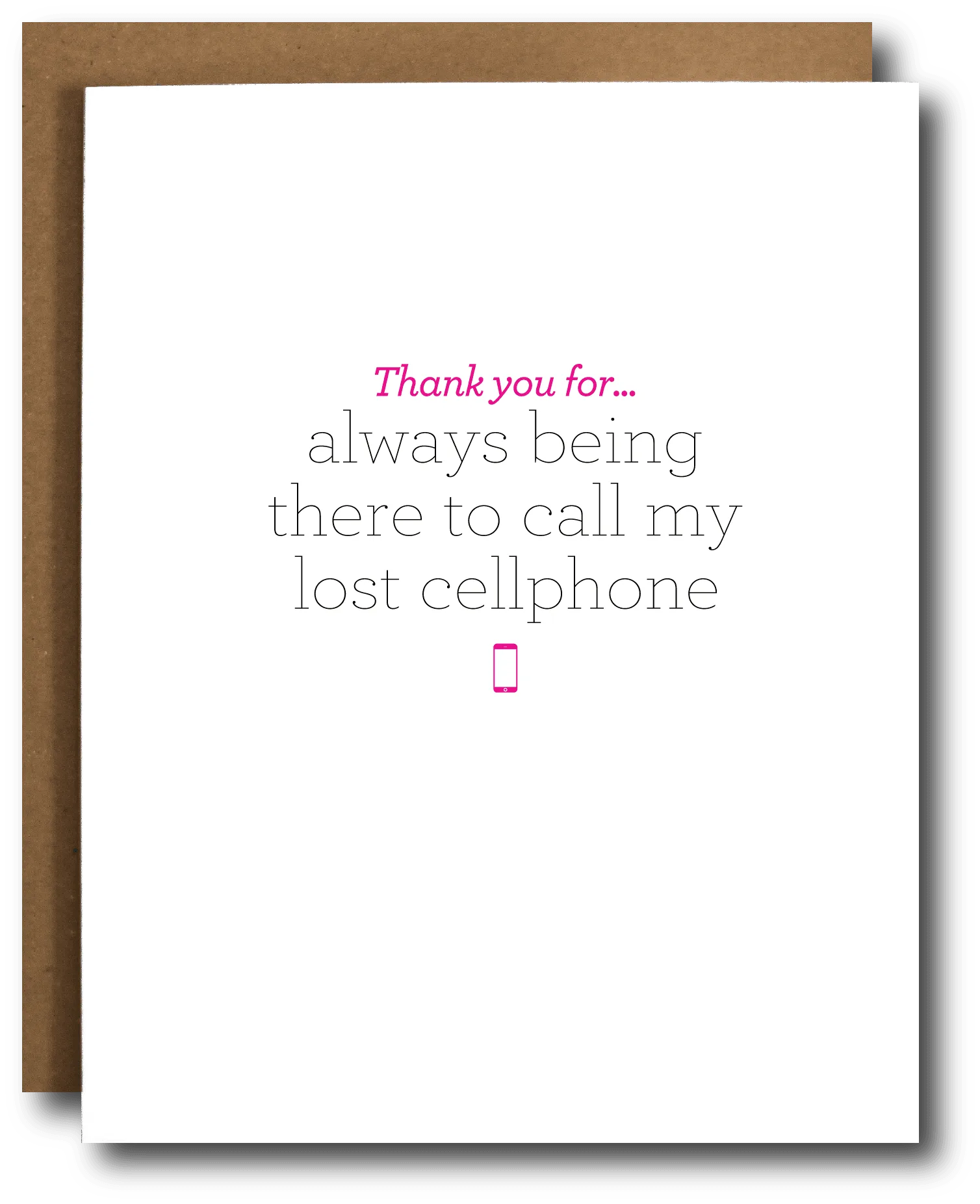 Lost Cellphone Love Card: What to Write Inside