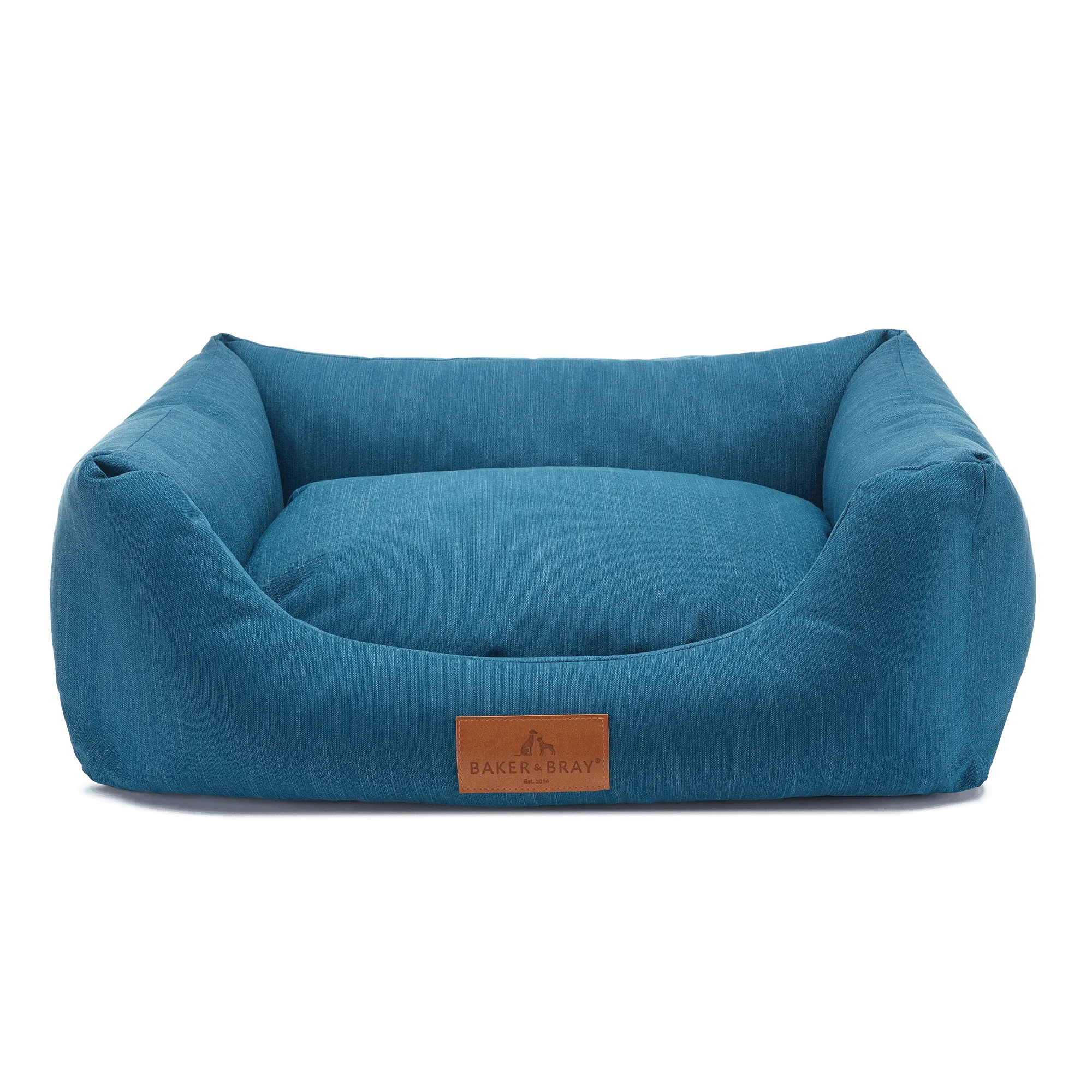 Le lit orthopédique ultime pour chien de Baker & Bray en bleu sarcelle