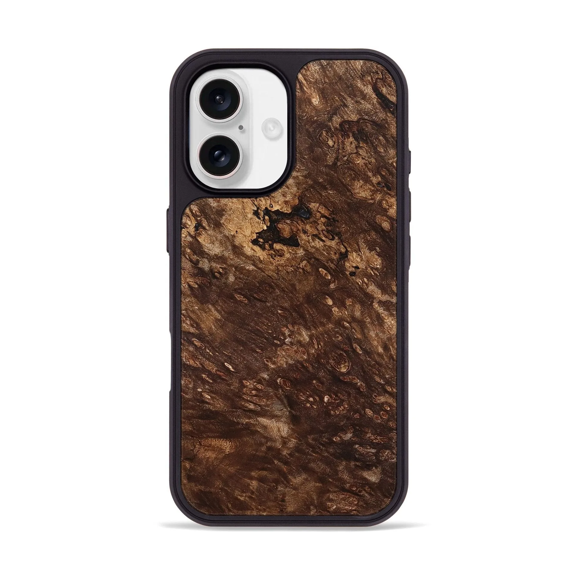 iPhone 17 Wood Phone Case - Benson (Wood Burl, 824072)