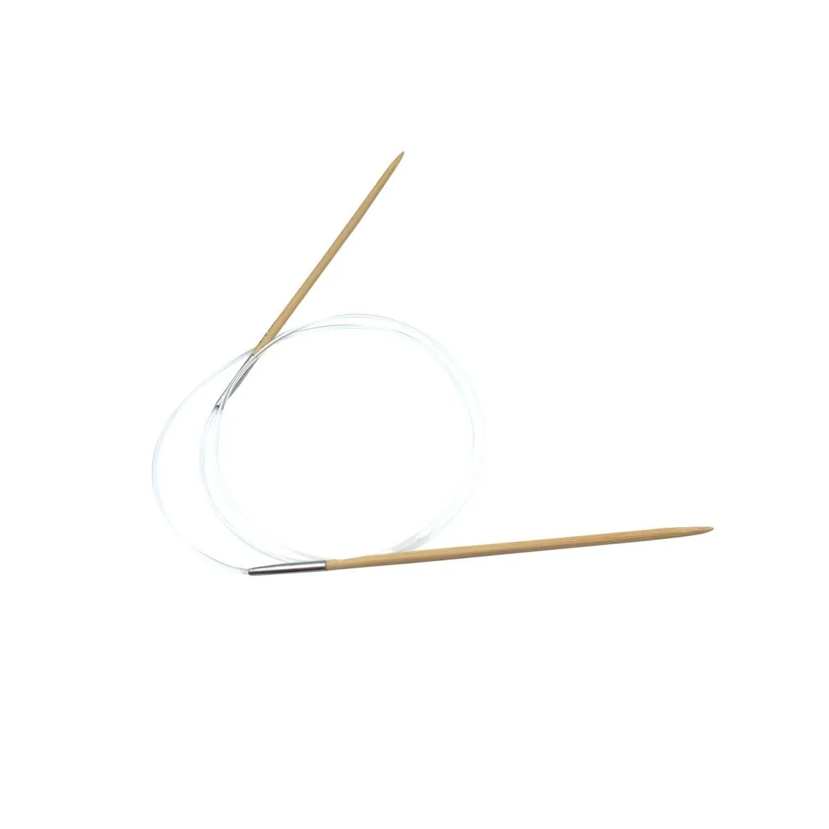 Aiguilles à tricoter circulaires 80 cm - Bambou