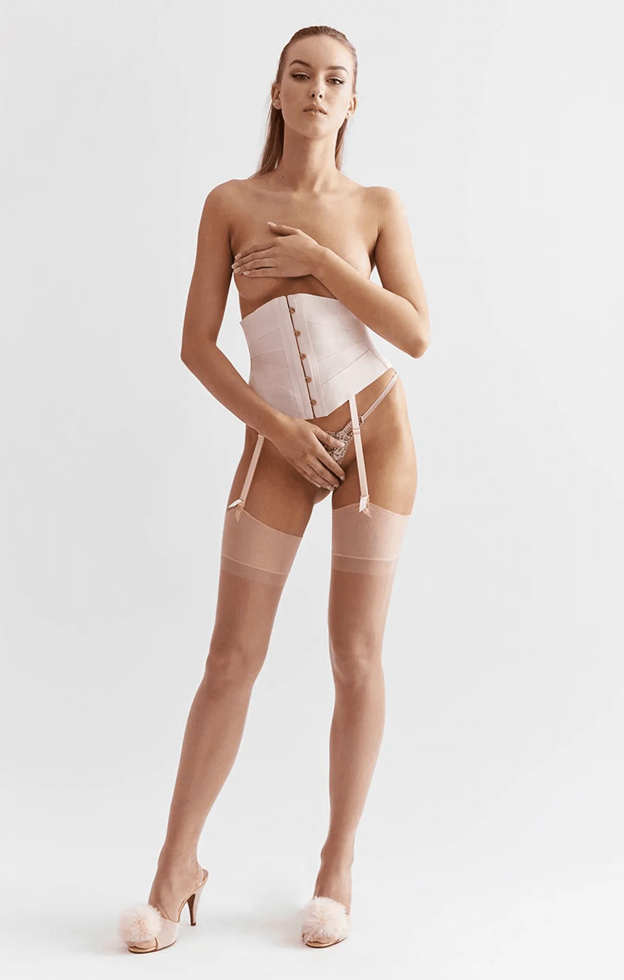 Fleur Luxe Ribbon Corset