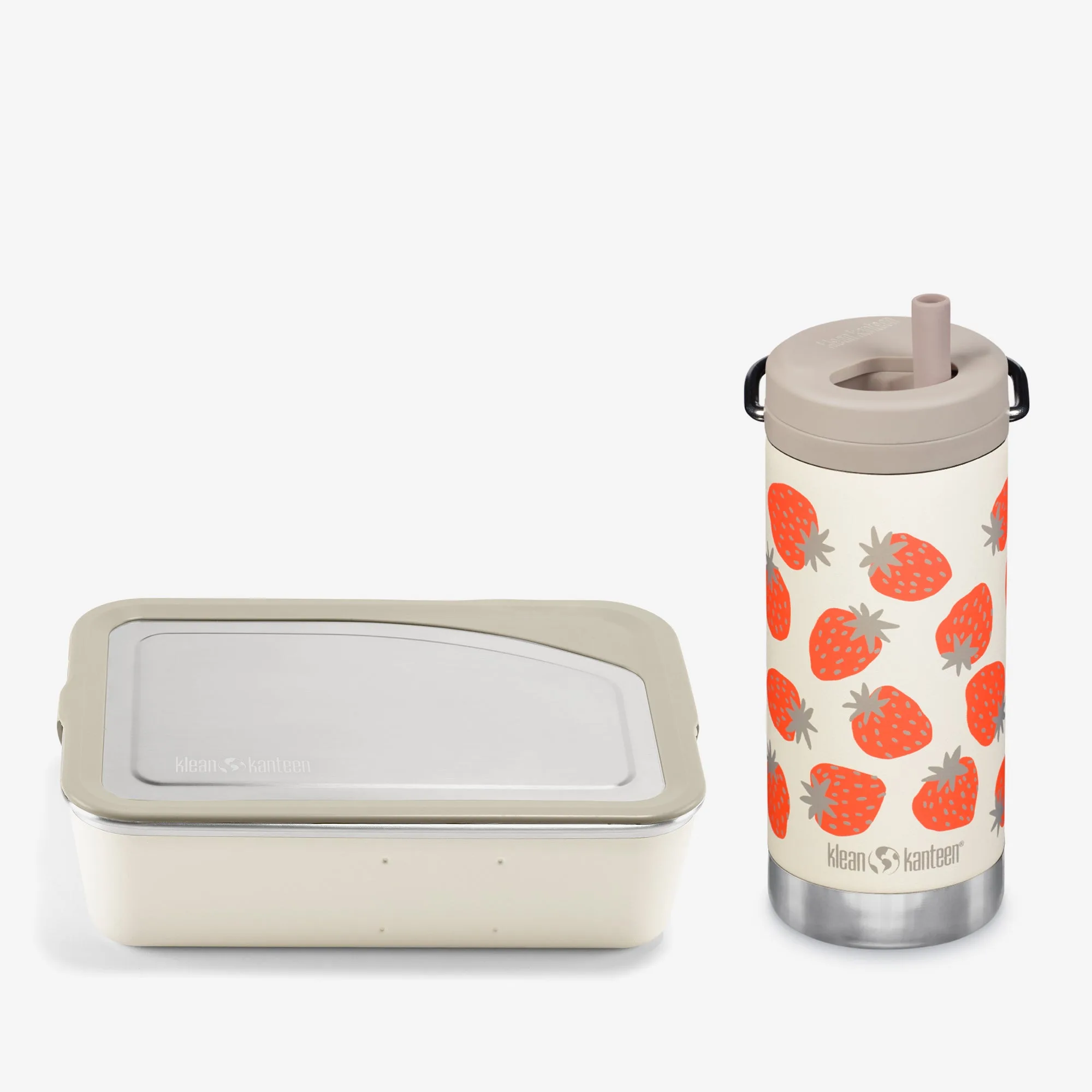 Kid's Lunch Box and Water Bottle Set