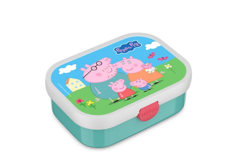 Svačinový box Campus s vidličkou Peppa Pig: Ideální pro předškolní obědy?