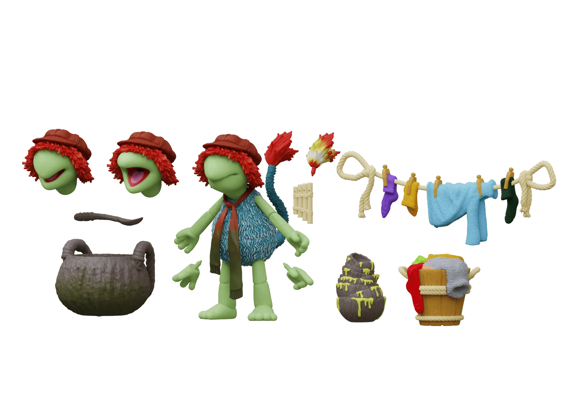 Fraggle Rock 豪華可動人偶:Boober