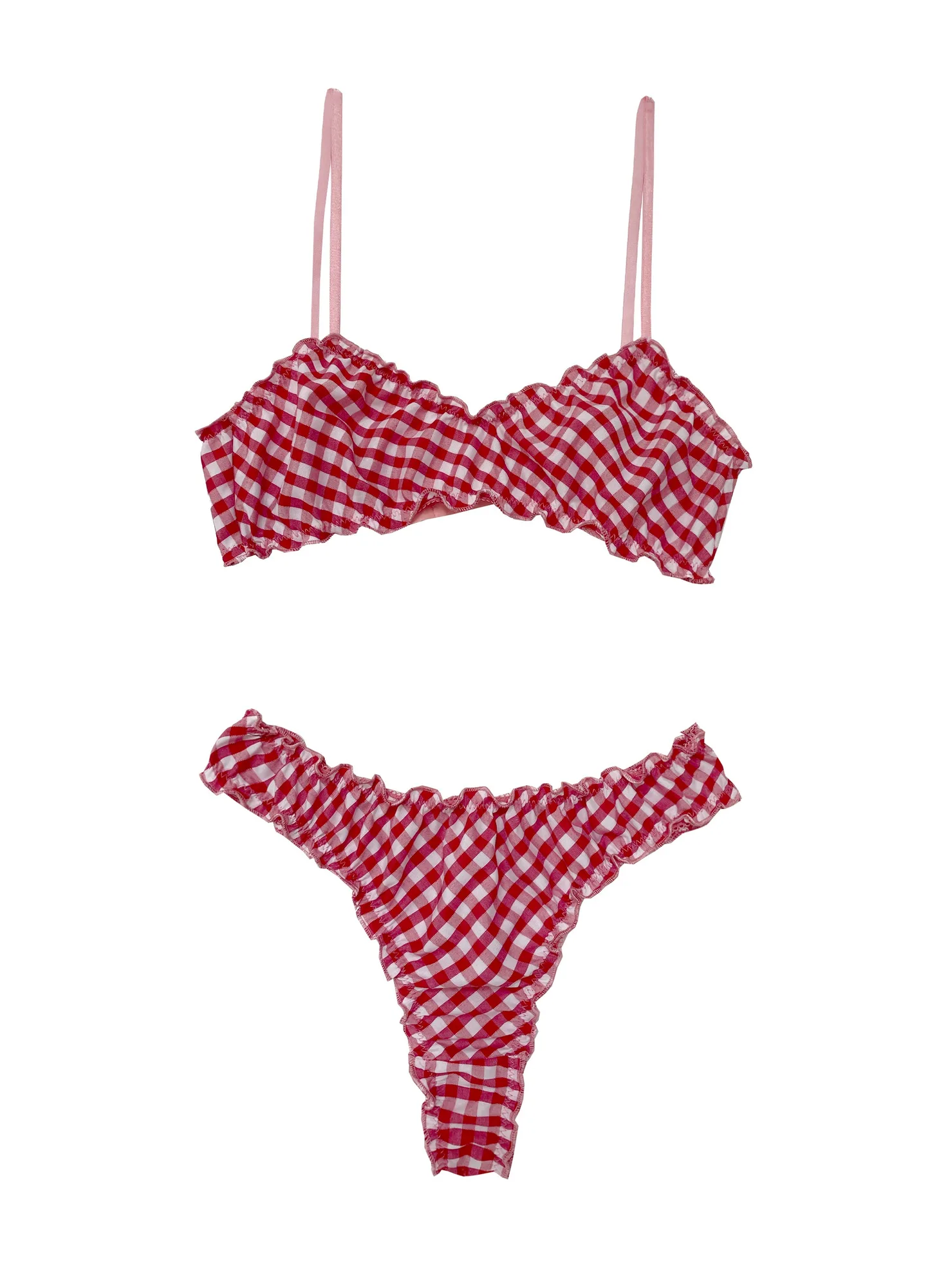 Red Gingham vs Frenchie Cotton Set: Which to Choose?