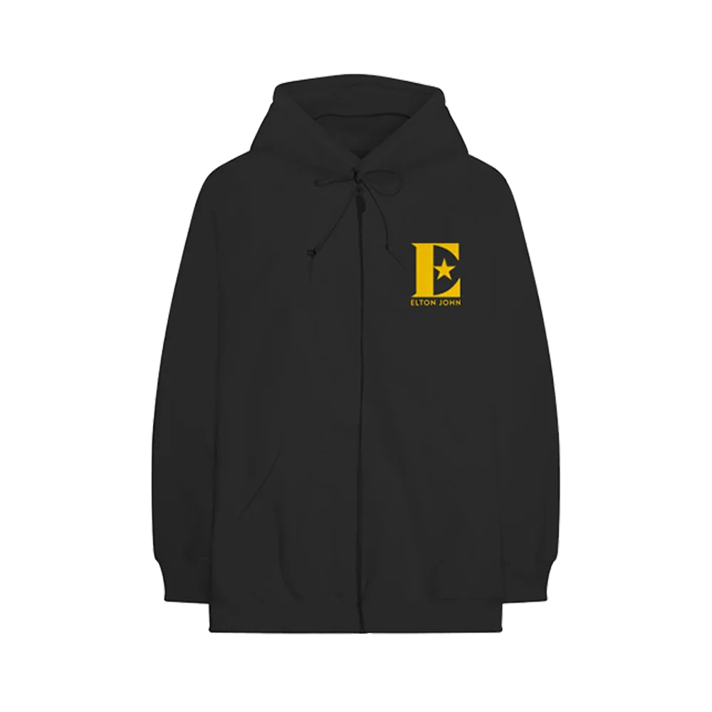 Elton Neon Tour Zip Hoodie