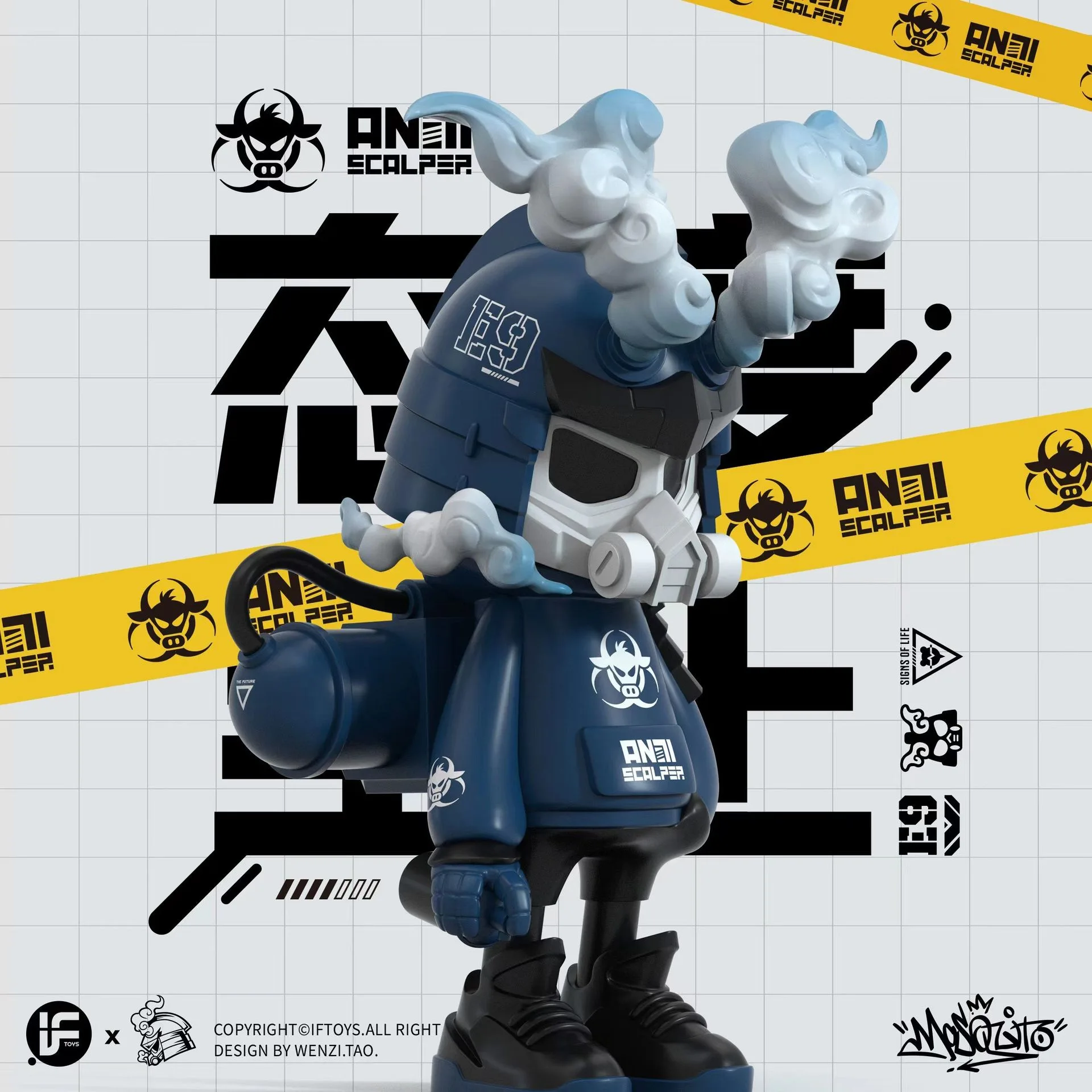 IFTOYS ENDLESS SERIES 2023 ANTI - SCALPER E9 Unlimited Edition By Wenzi.Tao