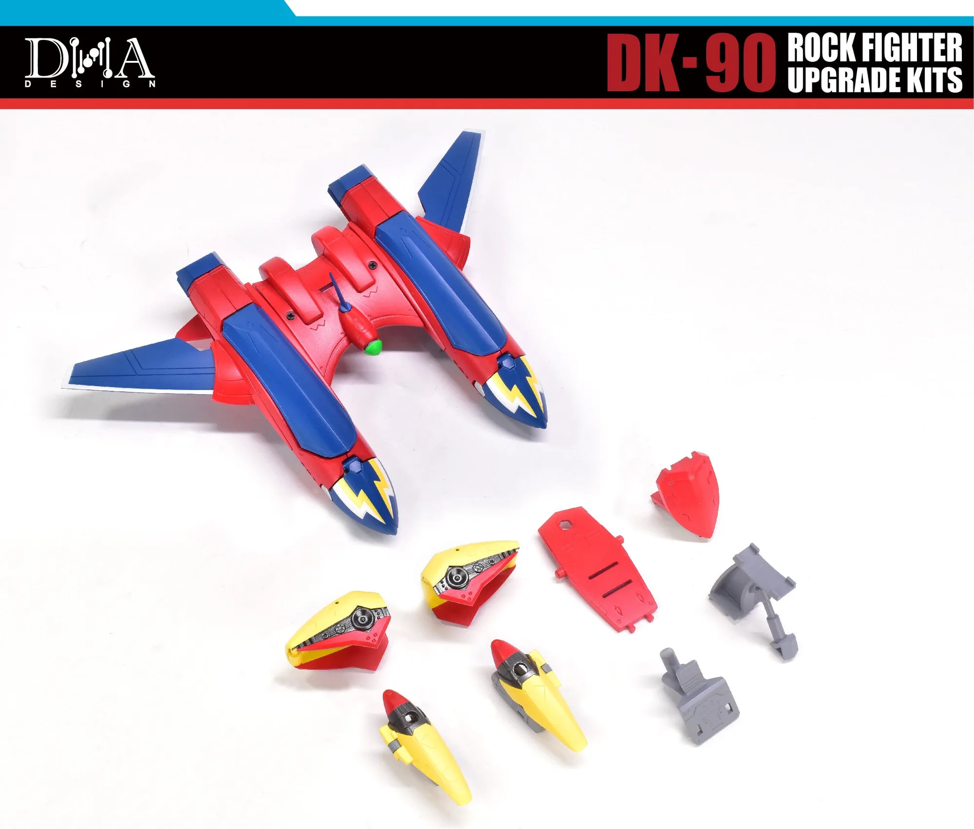DNA Designs - DK-90 - Upgrade Kit for Transformers x Macross7 Basara Prime PRE-ORDER