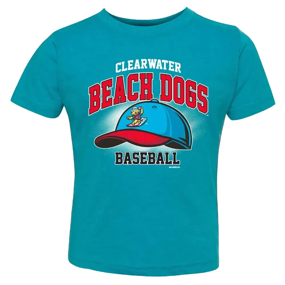 Clearwater BeachDogs Bimm Ridder Capnation peuter T-shirt