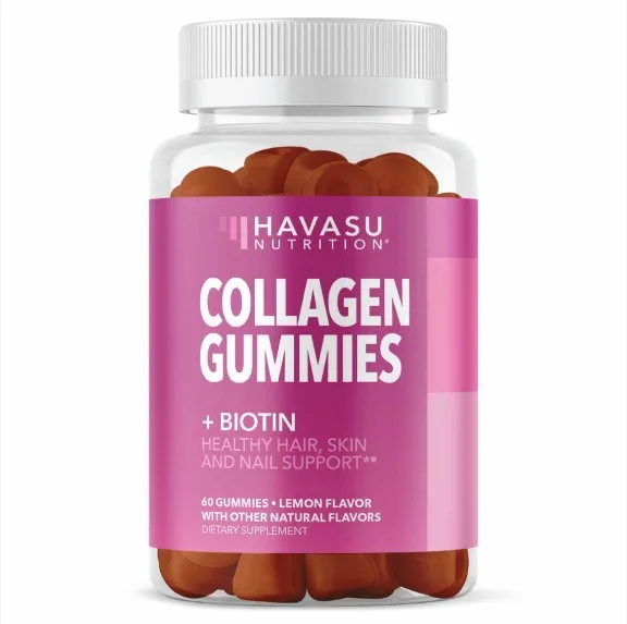 Collagen Gummies, Lemon Flavor, 60ct