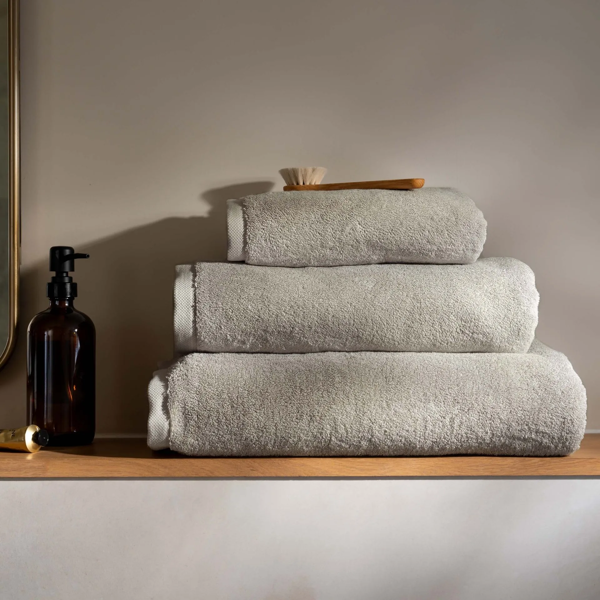 Stone Supima Cotton Bath Towel