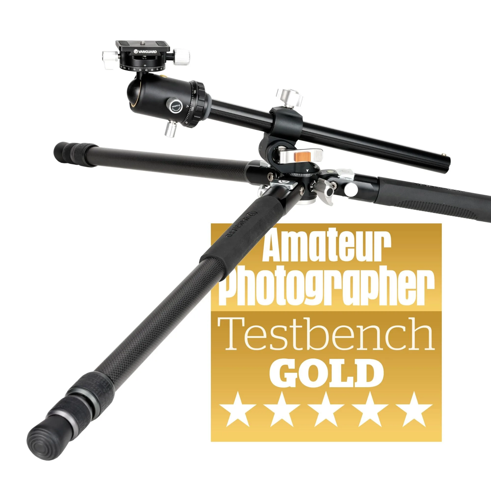 VEO 3+ 303CBS : Carbon Tripod with Arca Compatible Dual Axis Ball Head & MACC - 25kg Max Load