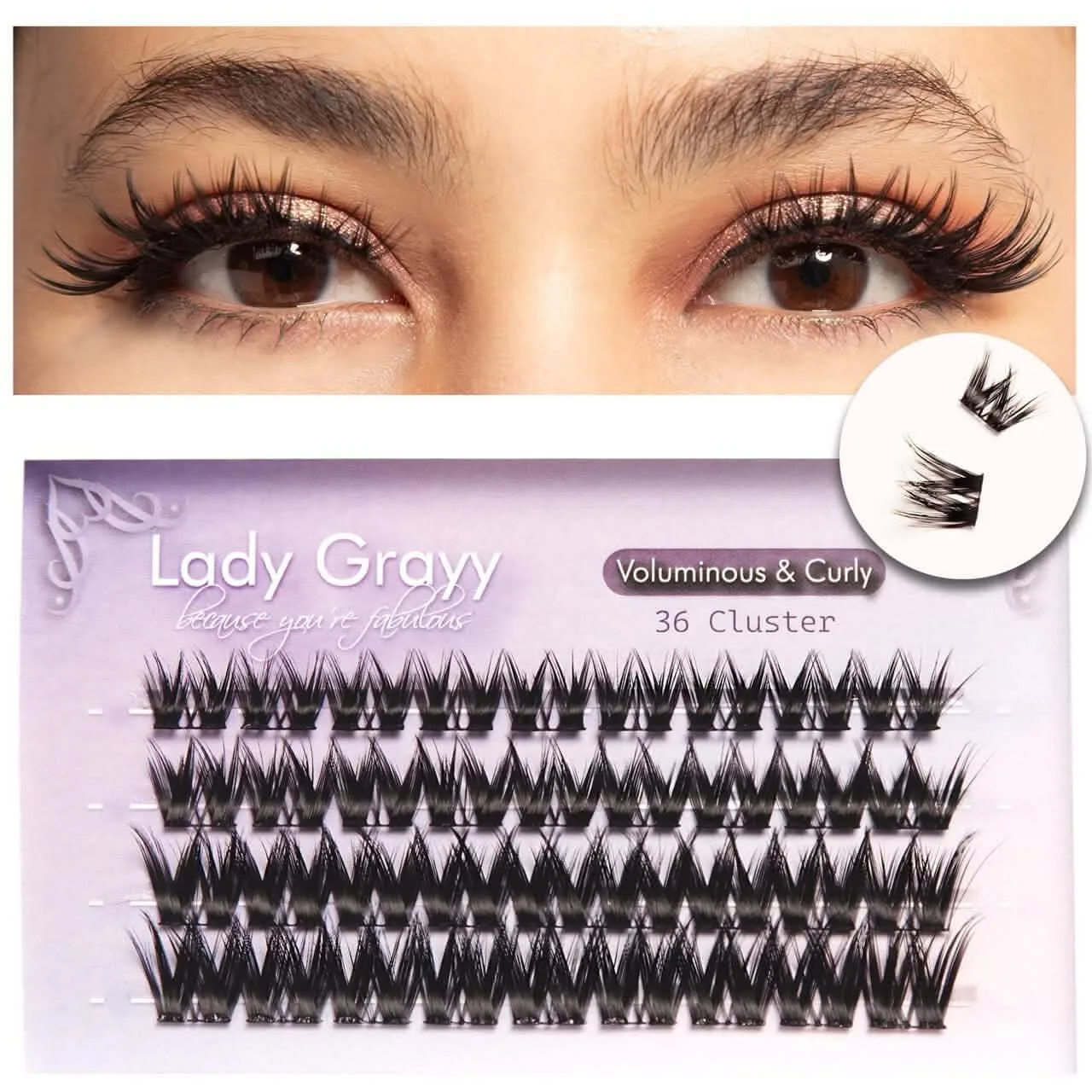 Voluminous & Curly Falsie Eyelashes 207