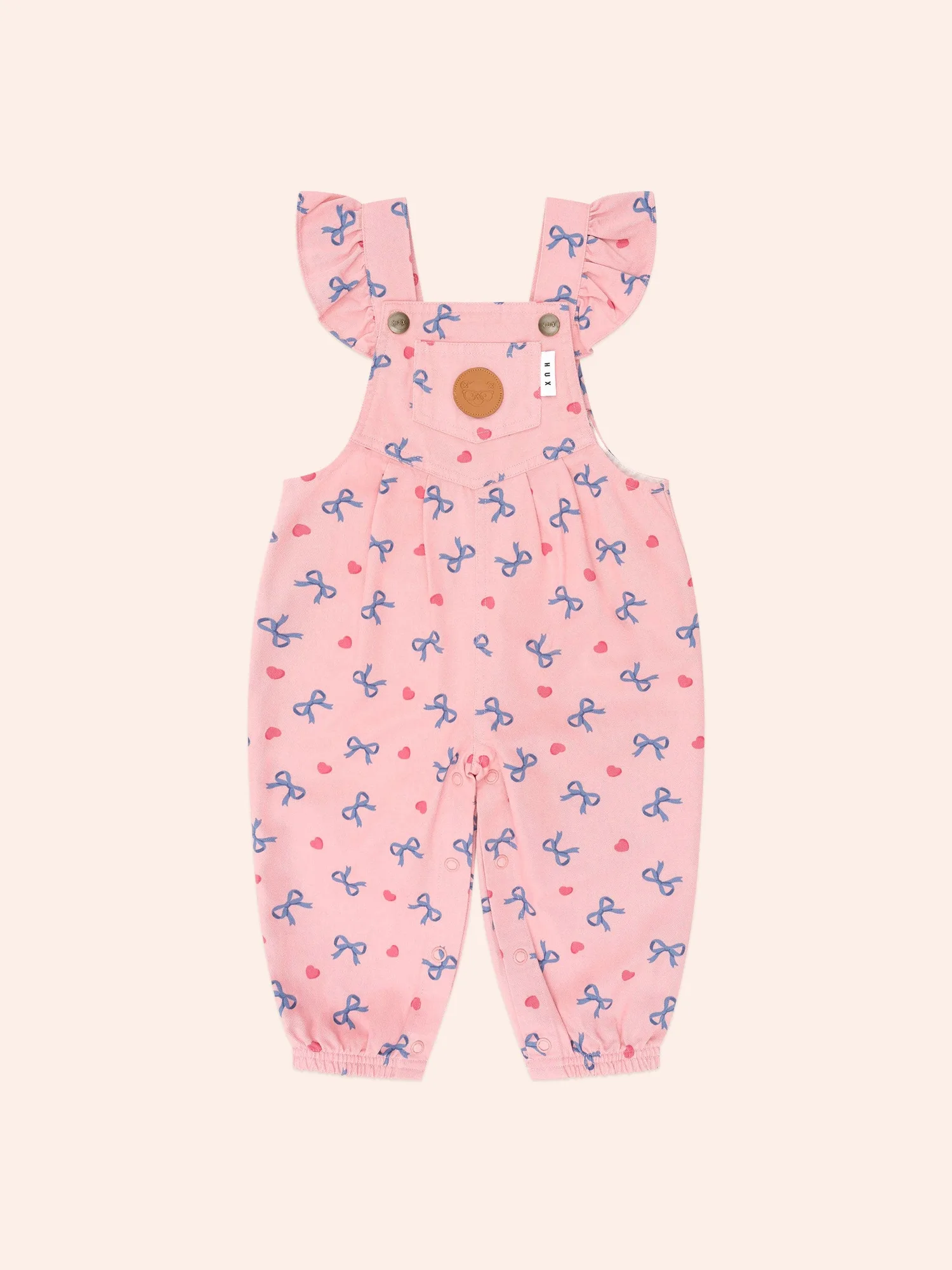 How to Style the Hearts And Bows Frill Overalls