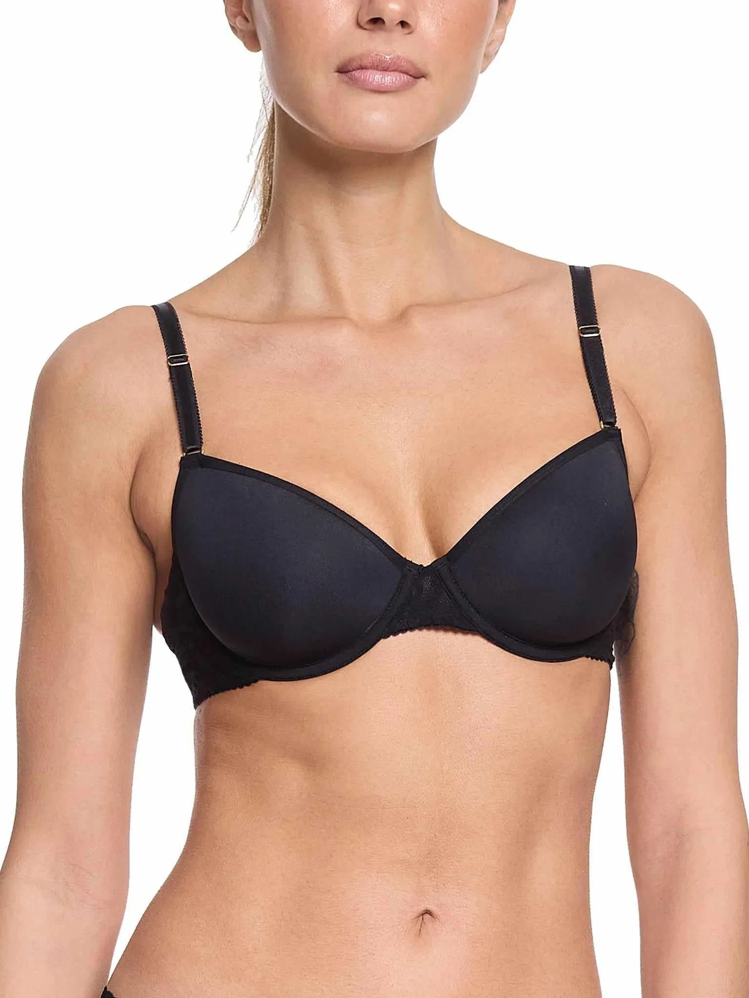 Signature Lace® T-Shirt Bra Black Sale