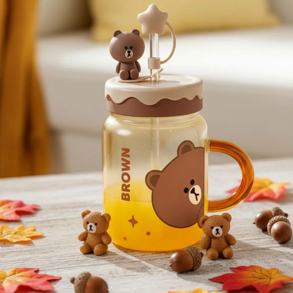 Line Friends Glass Tumbler: Cleaning and Straw Care Guide