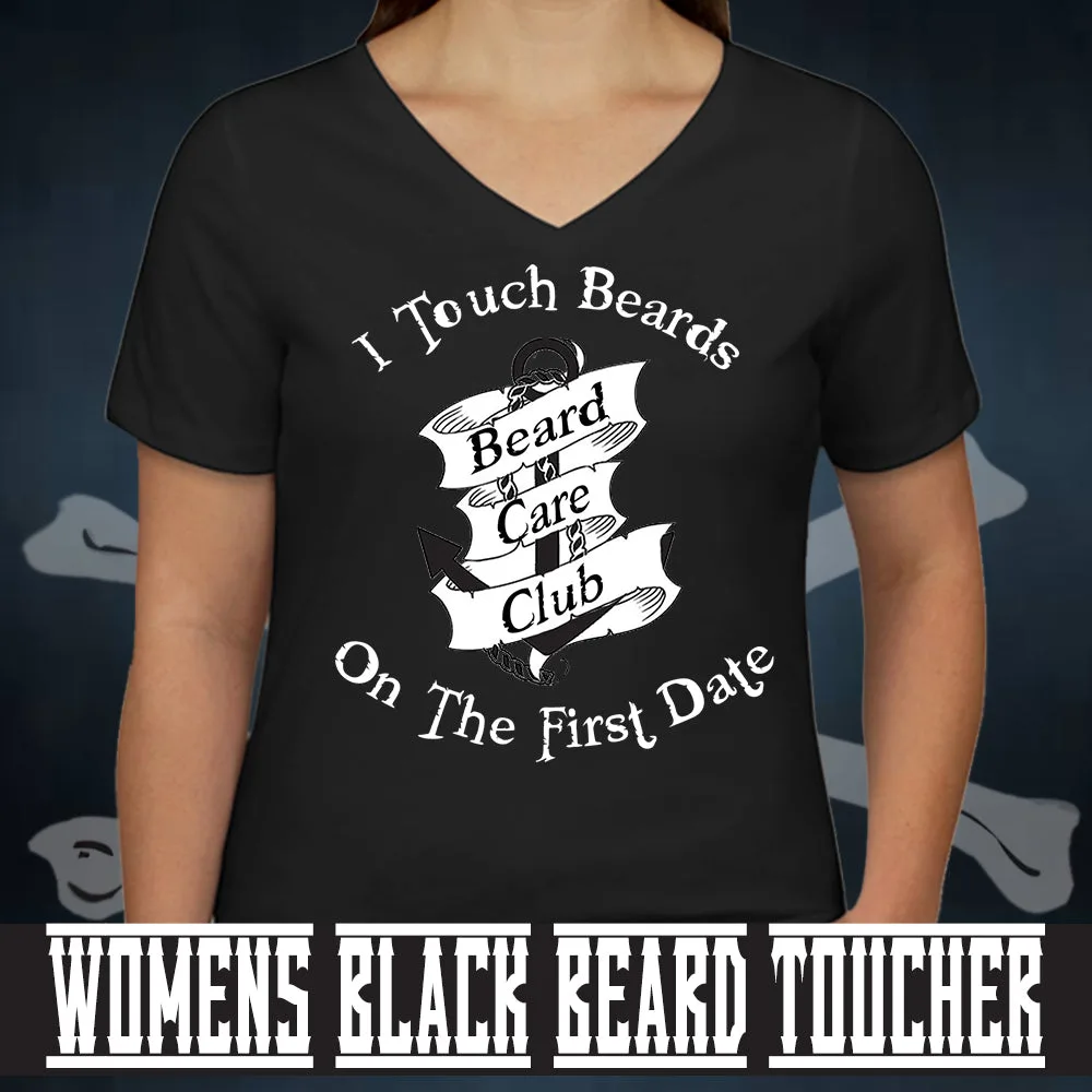 I Touch Beards Women's Tee: A Fun Gift for Beard Lovers