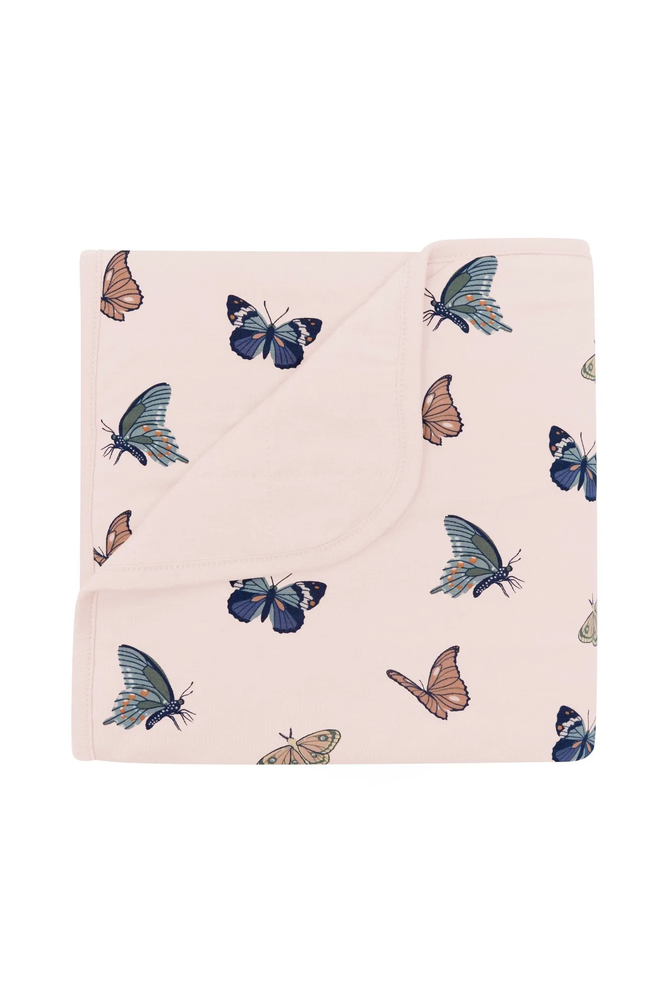 Babydecke in Rosa Schmetterling 1.0