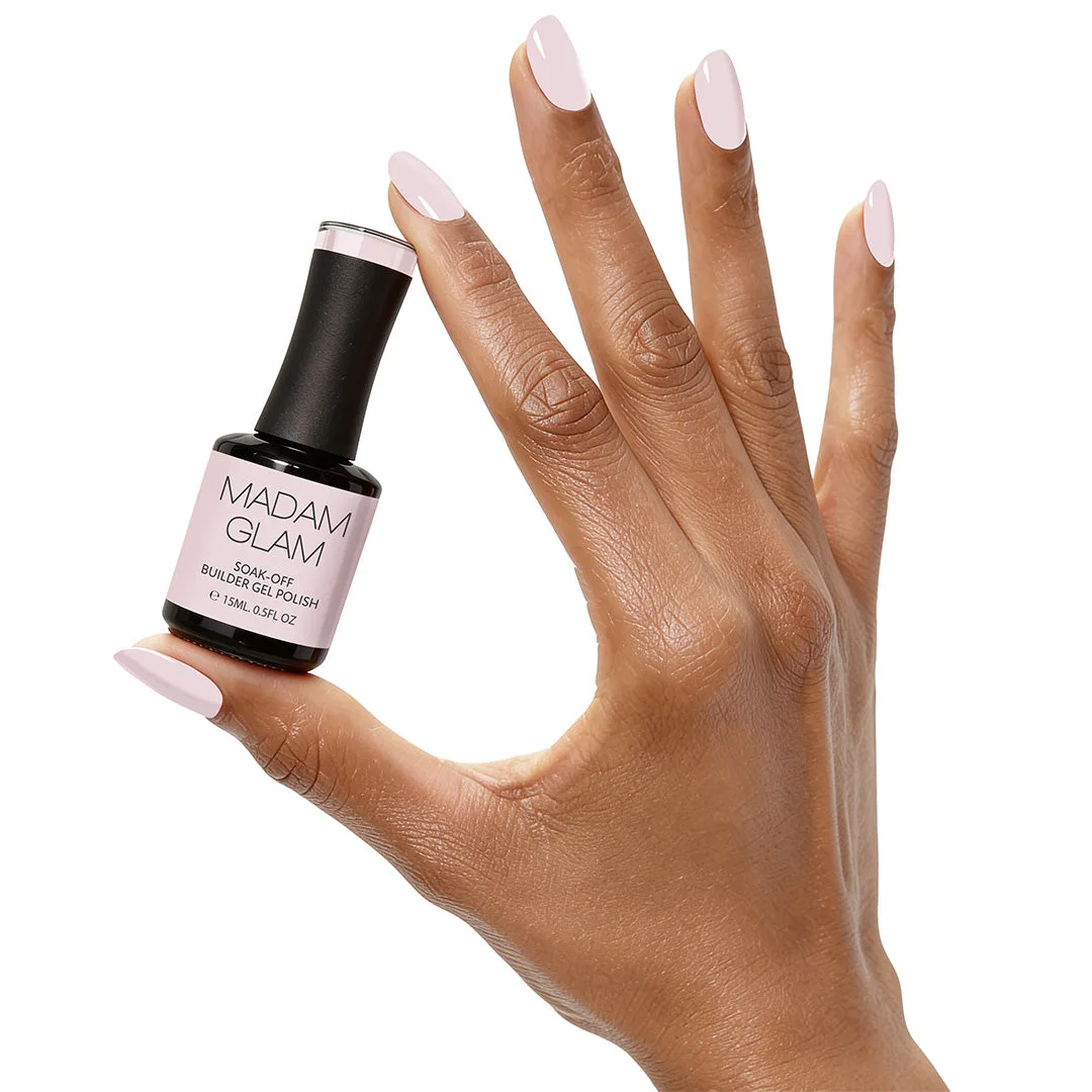 How to Use Builder Sheer Pink for Natural Nail Enhancements