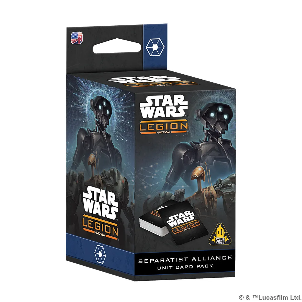 Star Wars Legion: Separatist Alliance Unit Card Pack