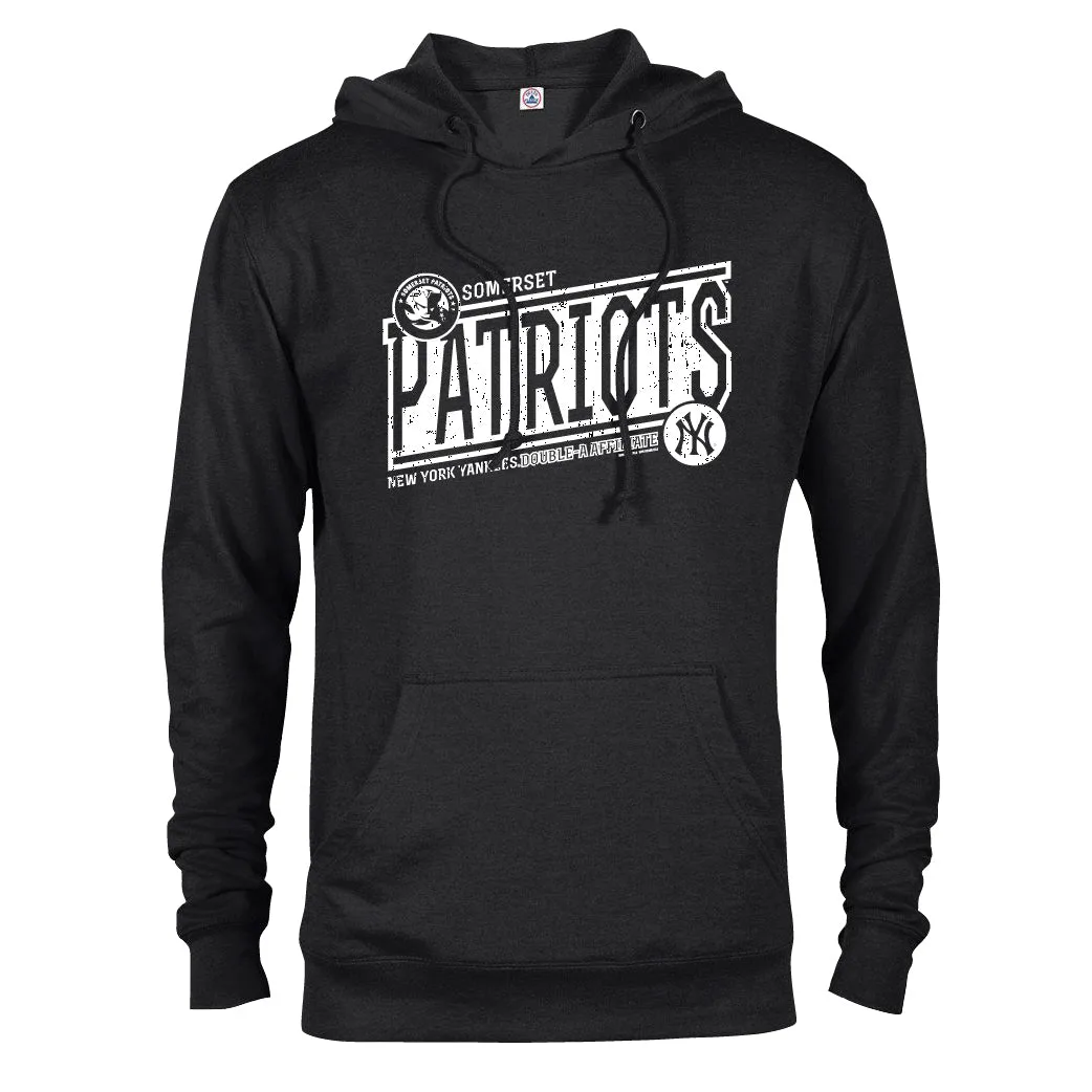 Somerset Patriots Black ICON French Terry Hoodie
