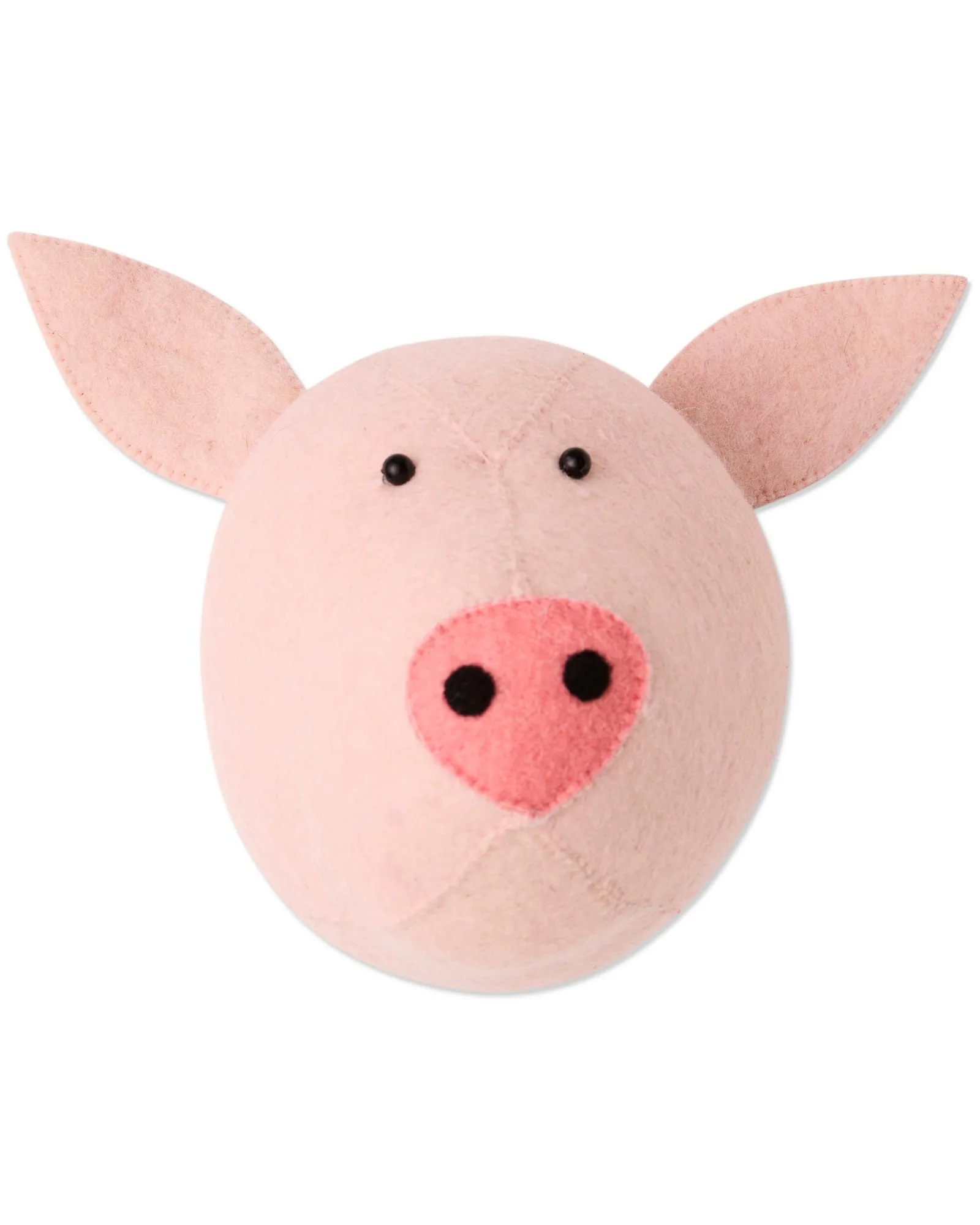 Schwein Filztier Wandhalterung