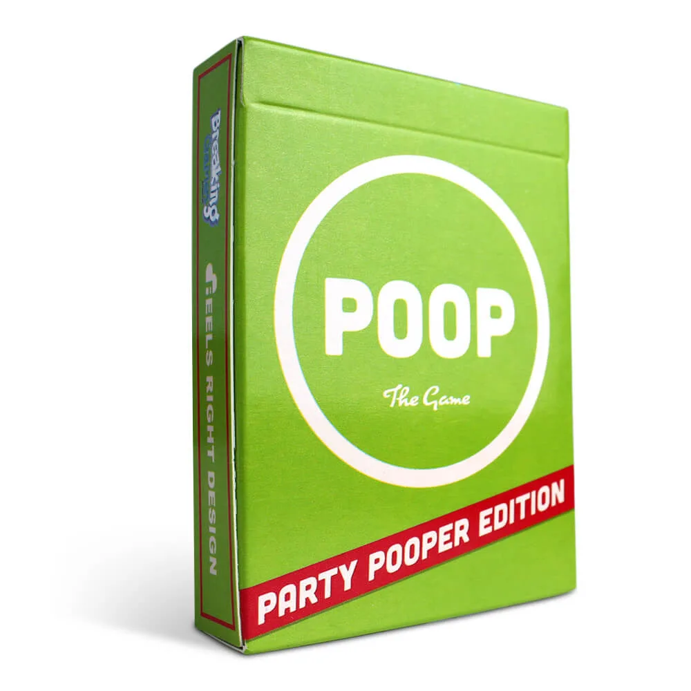 POOP: Party Pooper Edition | Family Friendly Card Game | 2-5 Players