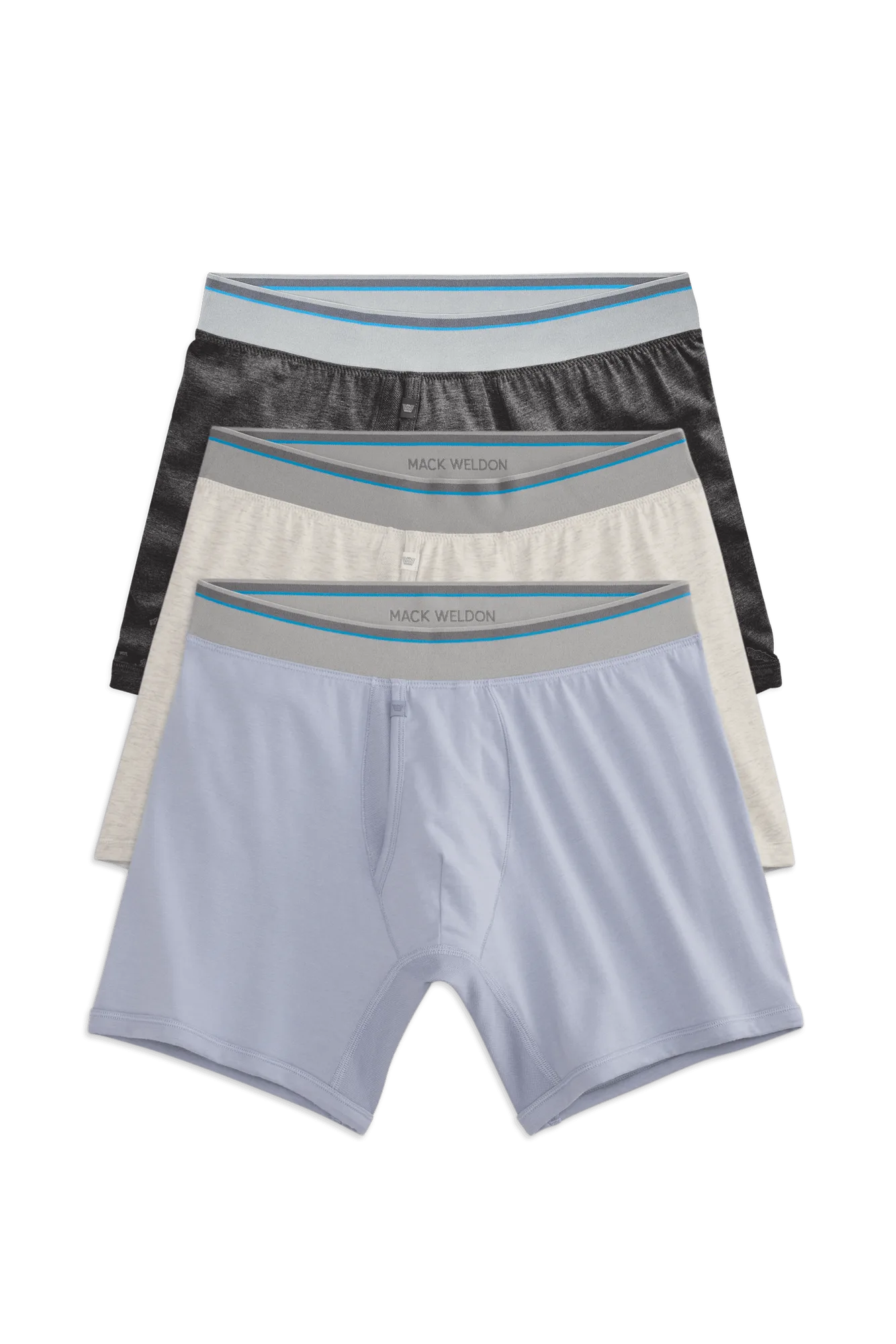 3-Pack 18-Uurs Jersey Boxershorts High Tide