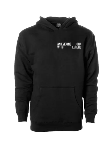 'An Evening With' Hoodie (Black)