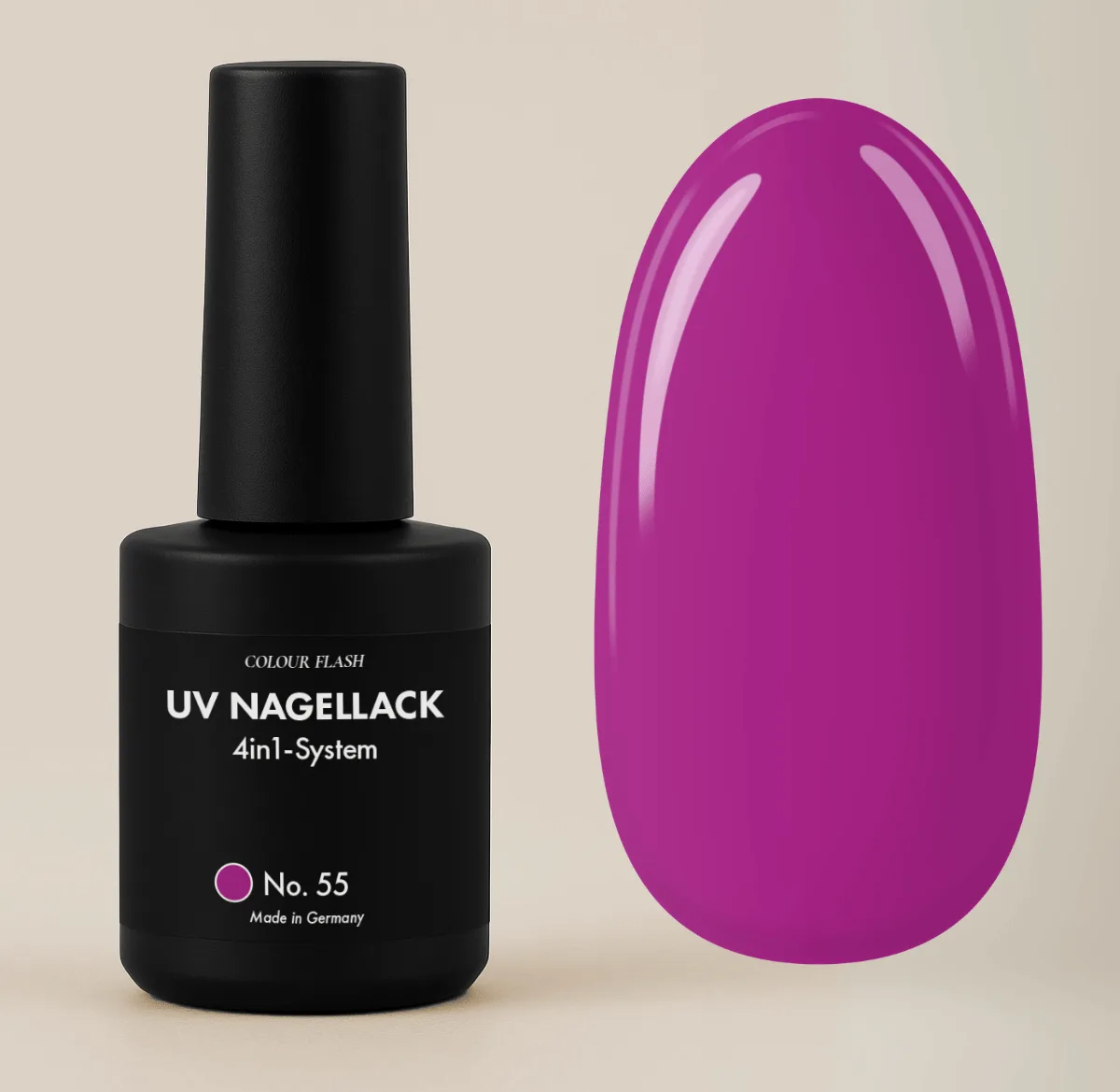 UV Nagellack No. 55 (4in1, 10ml)