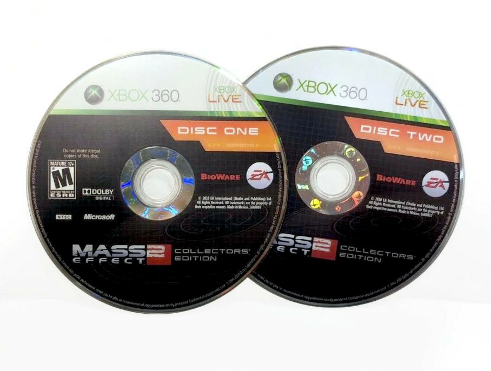 Gebrauchte Xbox 360 Mass Effect 2 Collector's Edition Disc prüfen