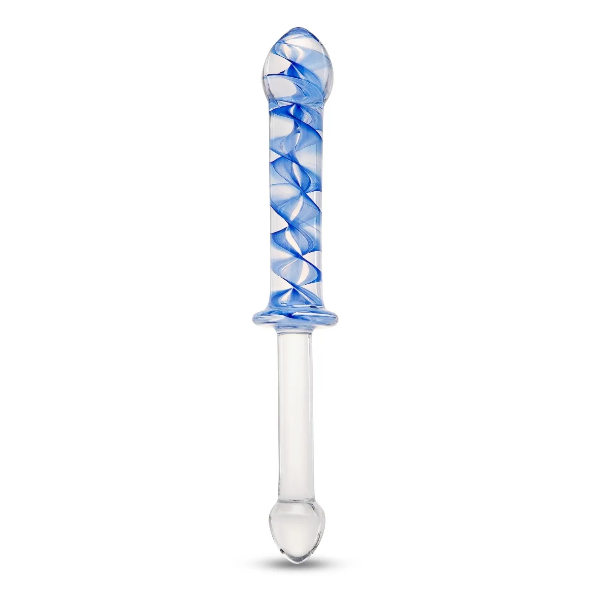 9.5 Inch Crystal Tide Dual-Ended Glass Dildo