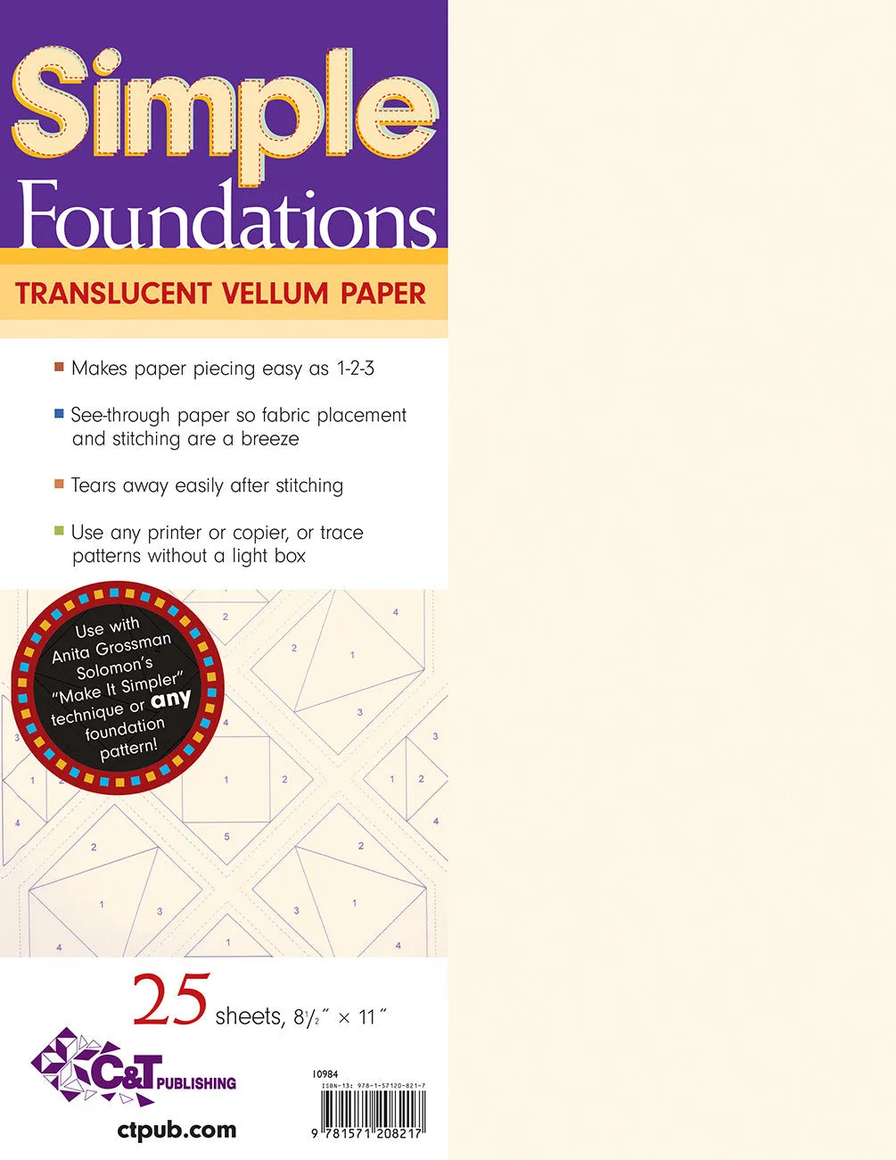 Simple Foundations 반투명 트레이싱 페이퍼
