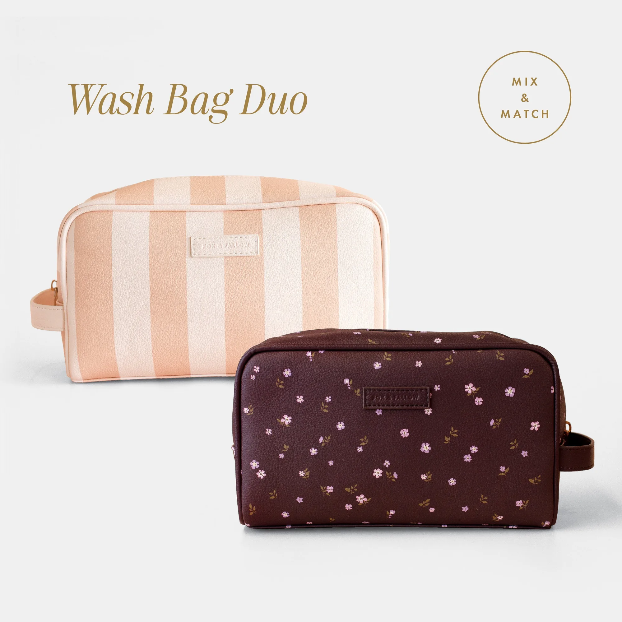 Waschtaschen Duo-Set