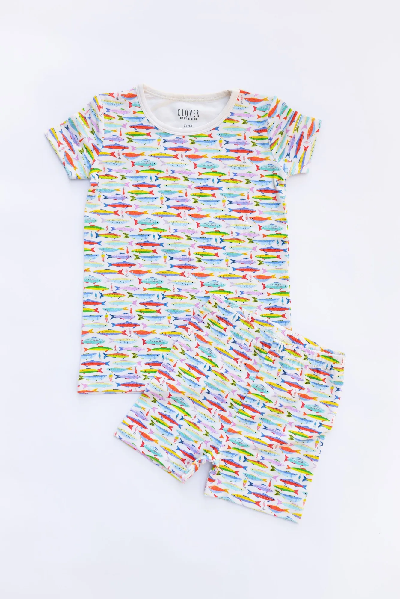 Set pigiama con shorts - Pesci + esca