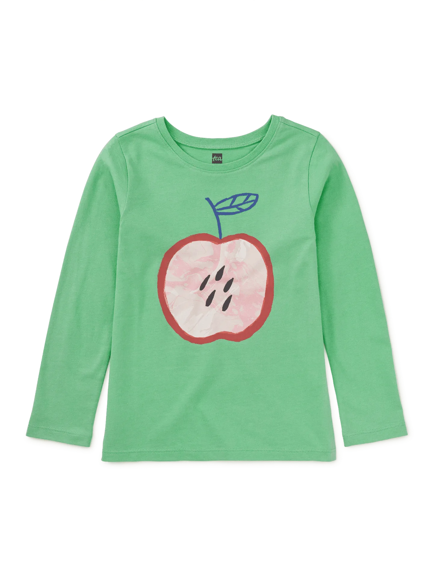 T-shirt grafica Marbled Apple