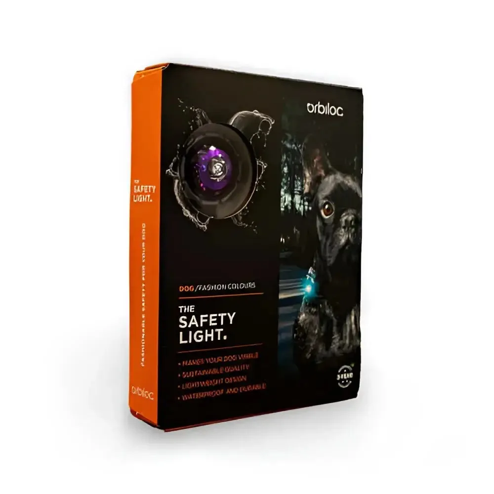 Orbiloc Dog Dual Safety Light - Purple