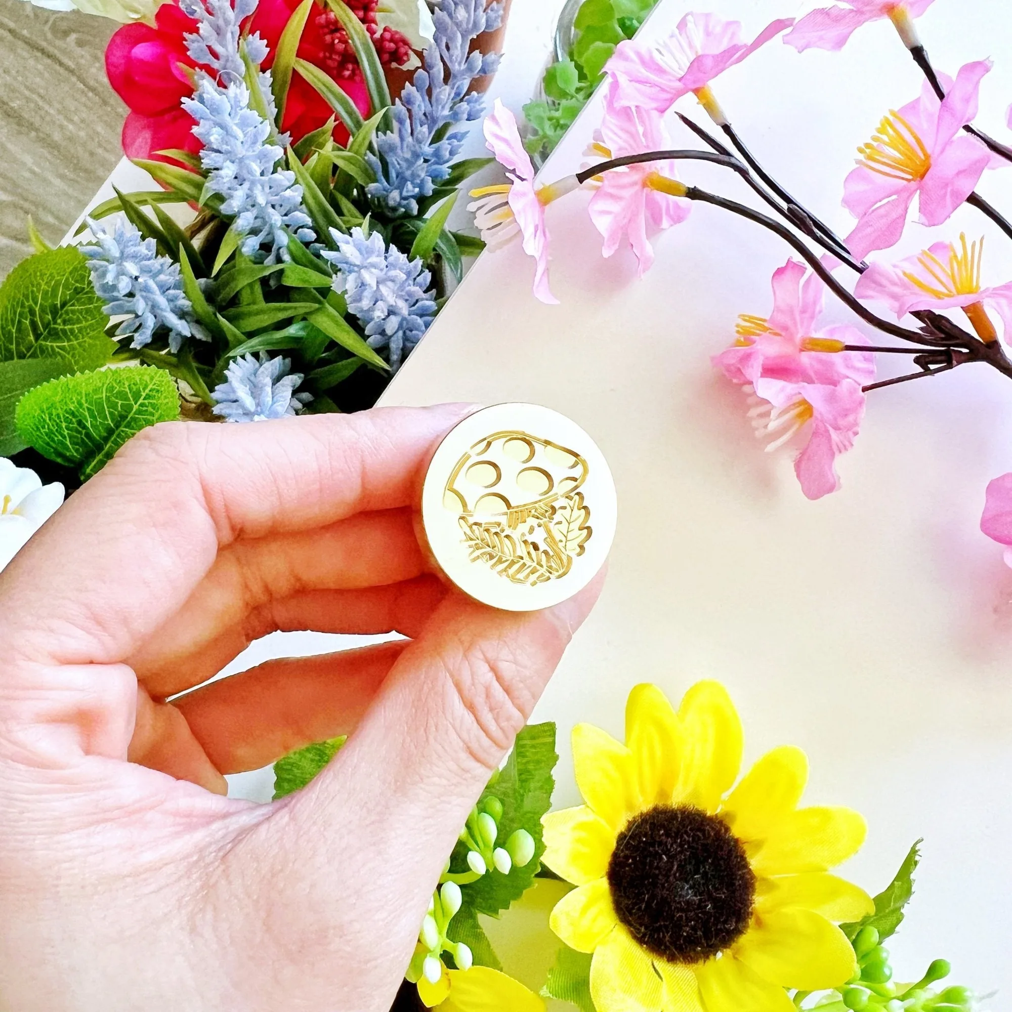 Wax Seal - Mushroom Stamp (25mm)