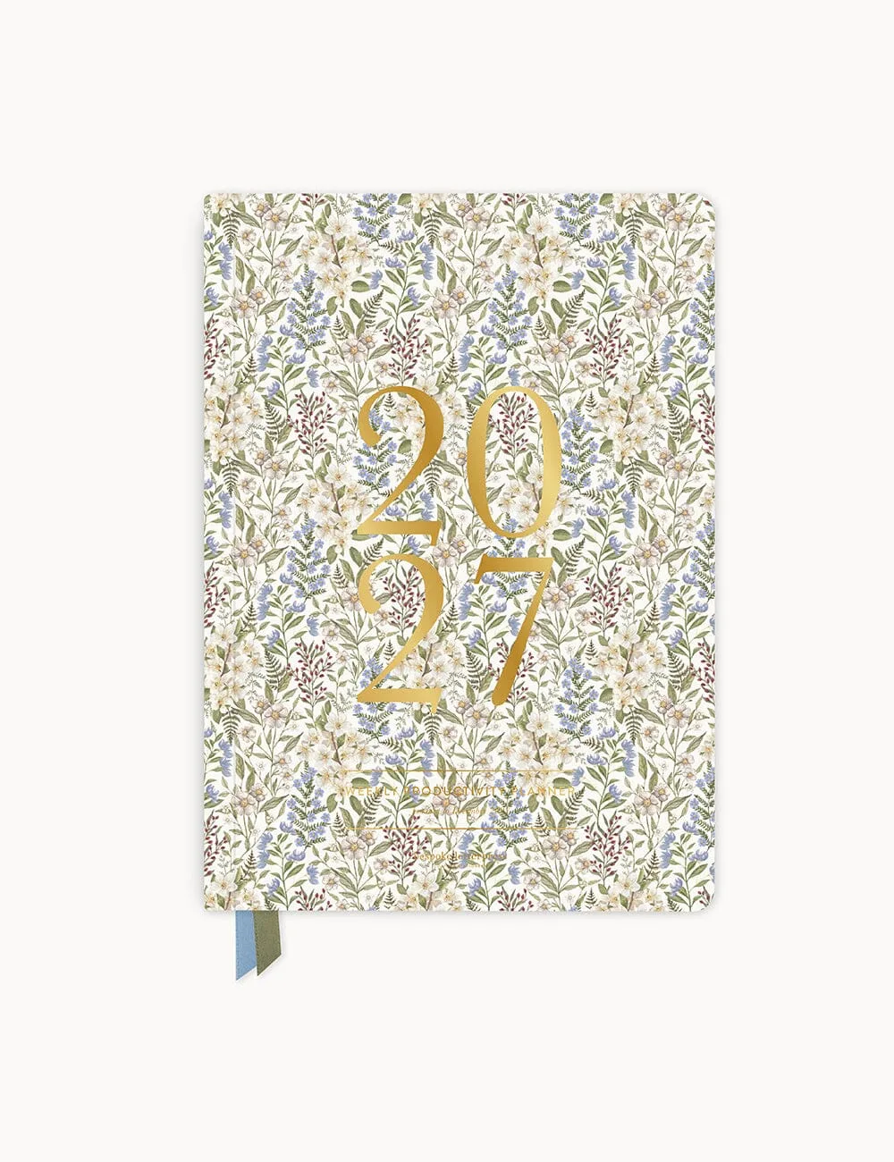 2027 Weekly Productivity Planner - Forget Me Not