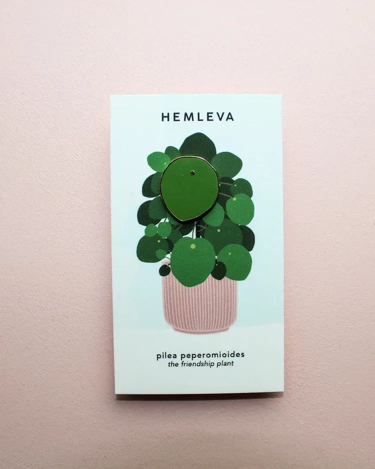 Pilea Friendship Plant Pin