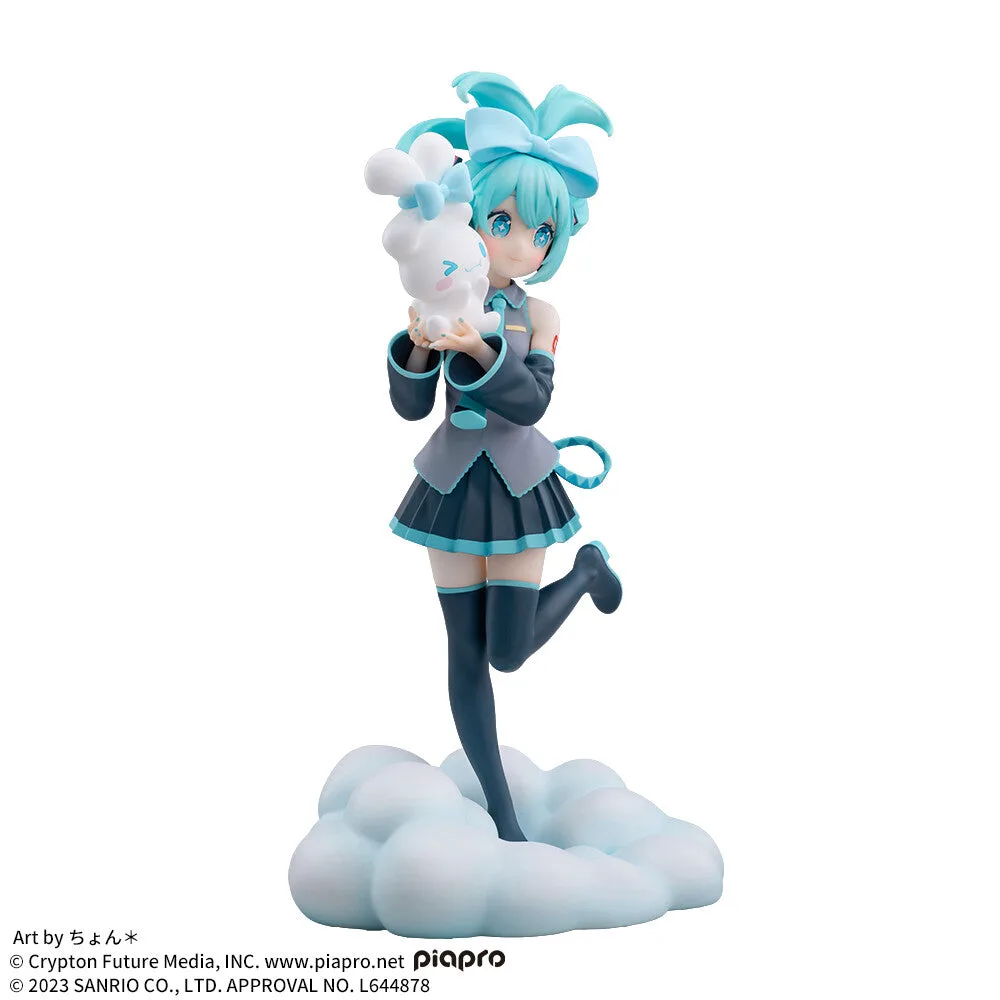 SEGA Hatsune Miku Luminasta Miku x Cinnamoroll Figure
