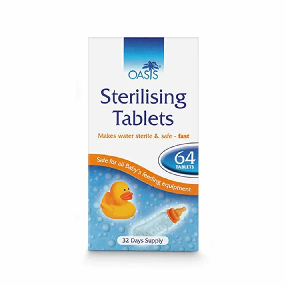 Oasis Sterilising Tablets 6×64